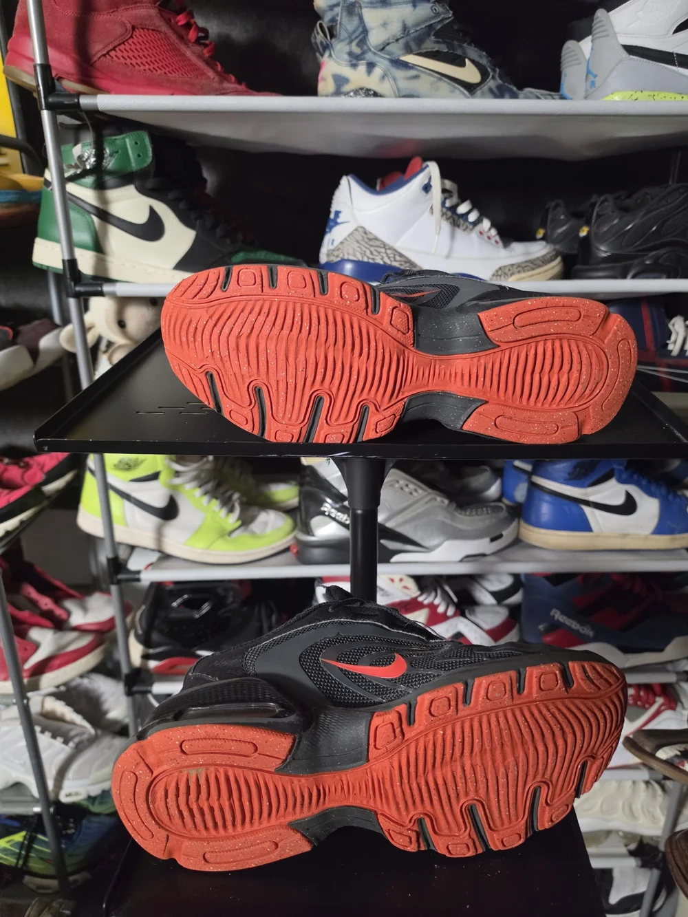 🔥 Nike Air Max Fire Black and Orange Men’s Size 8 Athletic Shoes